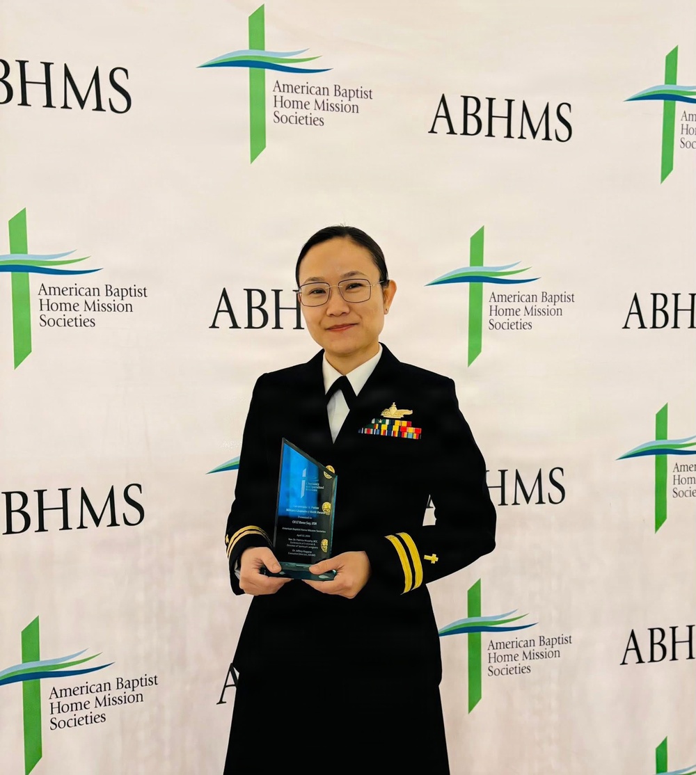 Navy Chaplain Receives Two National Awards for Excellence in Ministry