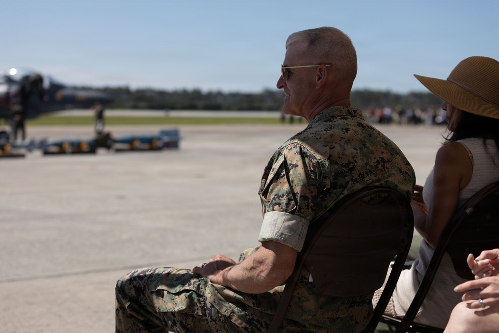 The 38th Assistant Commandant of the Marine Corps tours Marine Corps Air Station Cherry Point