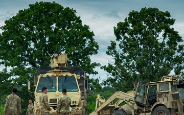 Combat Engineers Build Breach Range During Annual Training