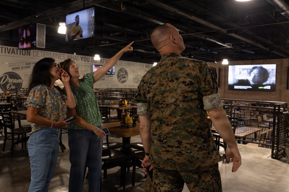The 38th Assistant Commandant of the Marine Corps tours Marine Corps Air Station Cherry Point
