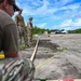 346th EABS Airmen build tents