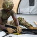 346th EABS Airmen build tents