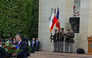Normandy American Cemetery DDay 82 ceremony