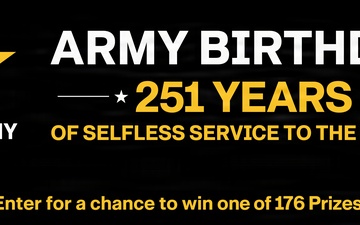Exchange Celebrates Army Birthday with Sweepstakes for Military Shoppers