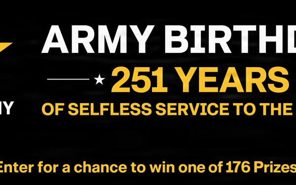 Exchange Celebrates Army Birthday with Sweepstakes for Military Shoppers