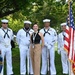 NSA Philadelphia Sailors Present Colors at AKC Celebrates USA 250