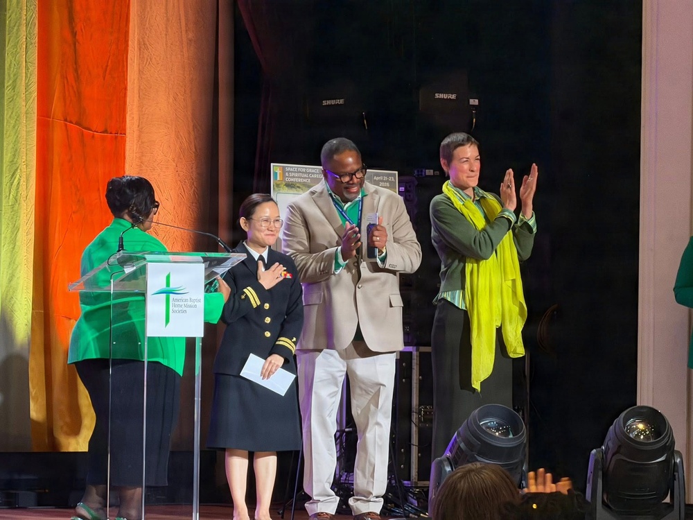 Navy Chaplain Receives Two National Awards for Excellence in Ministry