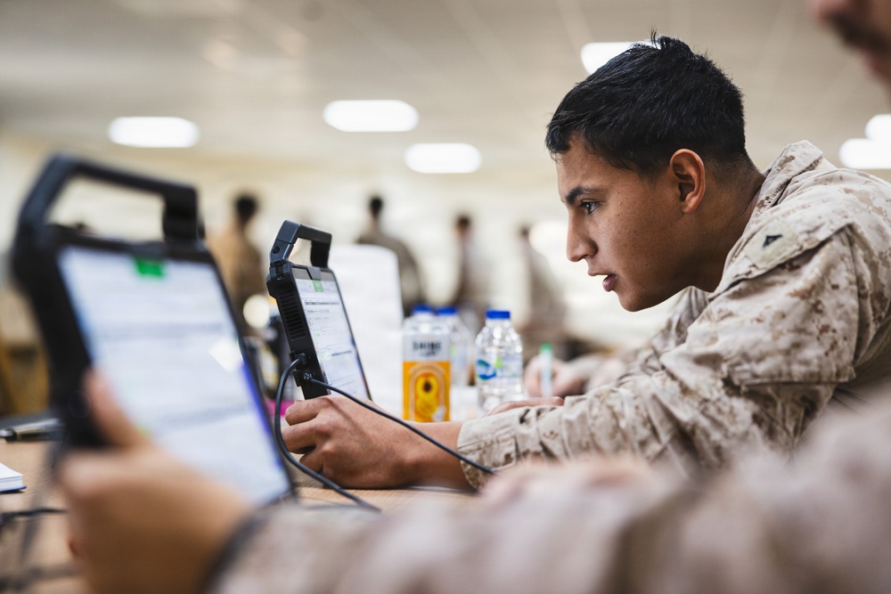 U.S. Marines Conduct M777 Fire Mission Training