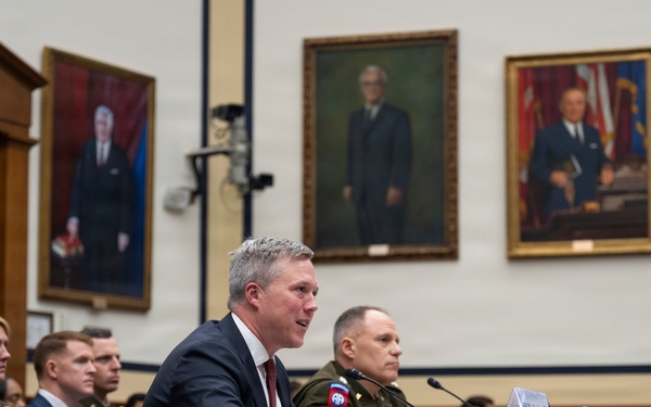 Secretary of the Army, Hon. Dan Driscoll, and Vice Chief of Staff of the U.S. Army, Gen. Christopher LaNeve, testify to the House Armed Services Committee.
