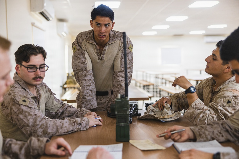U.S. Marines Conduct M777 Fire Mission Training