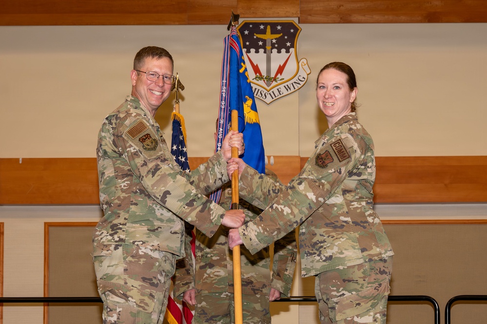 341st Communications Squadron Change of Command