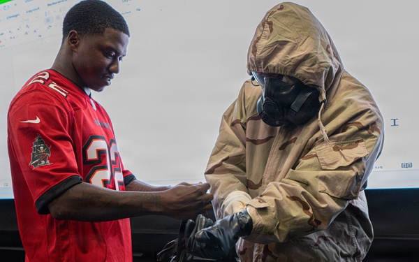 Team MacDill hosts Bucs rookies