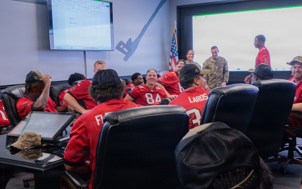 Team MacDill hosts Bucs rookies