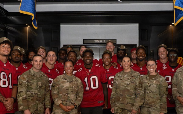 Team MacDill hosts Bucs rookies