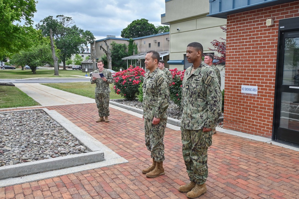 Lt. Cmdr. Christopher Munn receives fourth Meritorious Service Award