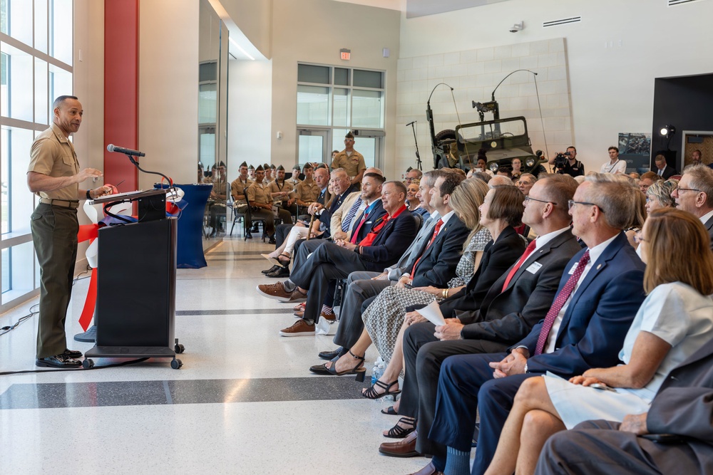 Marine Corps Leaders Join Community Partners for Carolina Museum of the Marine Ribbon-Cutting Ceremony