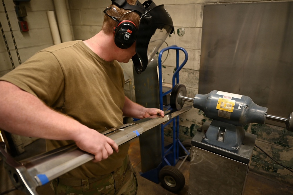 33rd Maintenance Squadron refurbishes Khobar Towers memorial sword