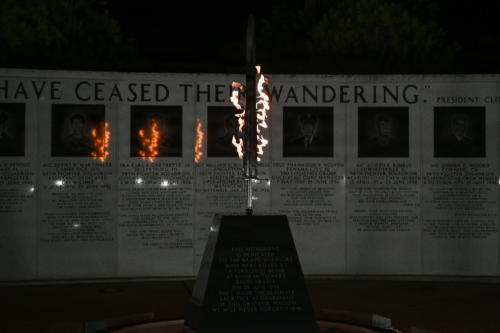 33rd Maintenance Squadron refurbishes Khobar Towers memorial sword