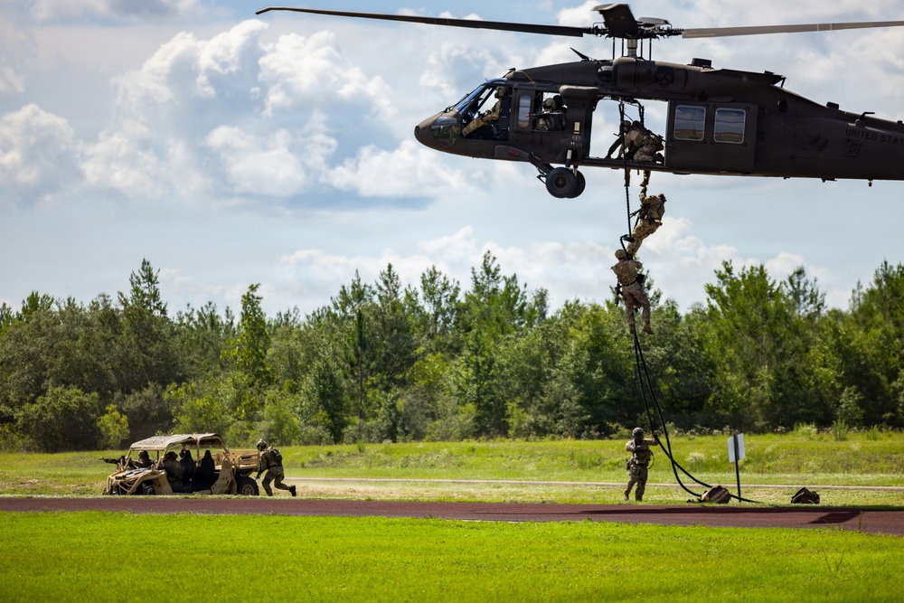 7th Special Forces Group (Airborne) opens Red Empire Week with ceremony, capabilities exercise