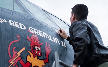Between the canvas and the cockpit: 307th Bomb Wing aviator’s art leaves an international impression