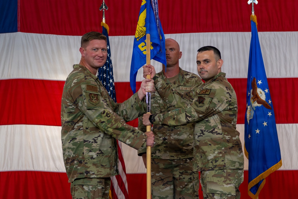 23d SFS Welcomes New Commander