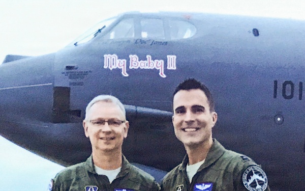 Between the canvas and the cockpit: 307th Bomb Wing aviator’s art leaves an international impression
