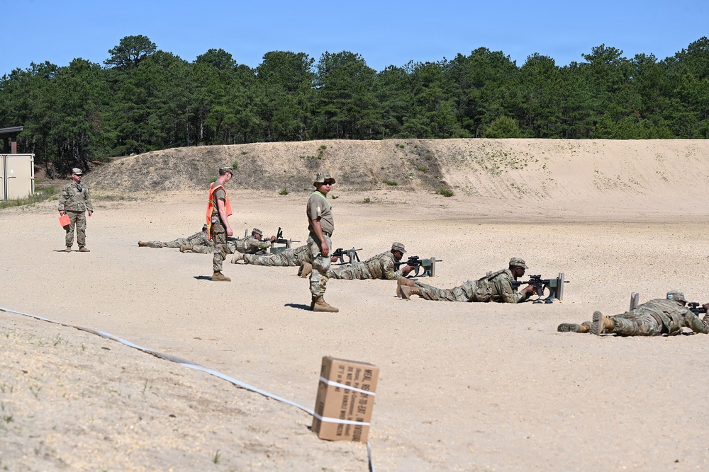 101st Engineer Battalion Conducts Marksmanship Training at JB MDL