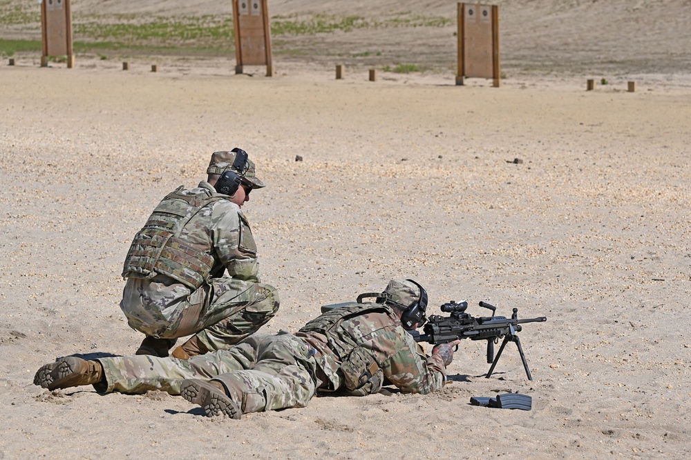 101st Engineer Battalion Instructor Coaches Soldier at JB MDL