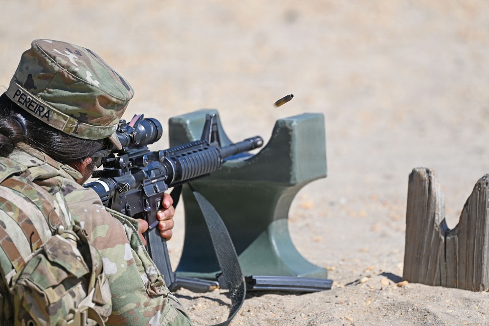 101st Engineer Battalion Soldier Hones Marksmanship at JB MDL