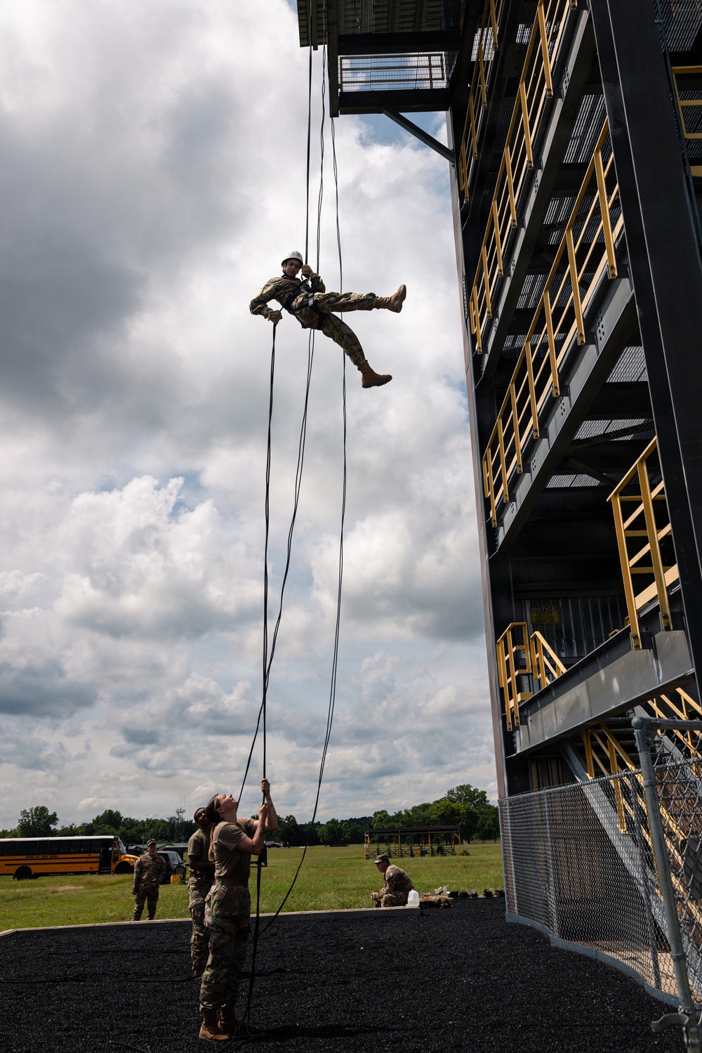 JROTC Cadets Build Leadership Skills at Camp Gruber
