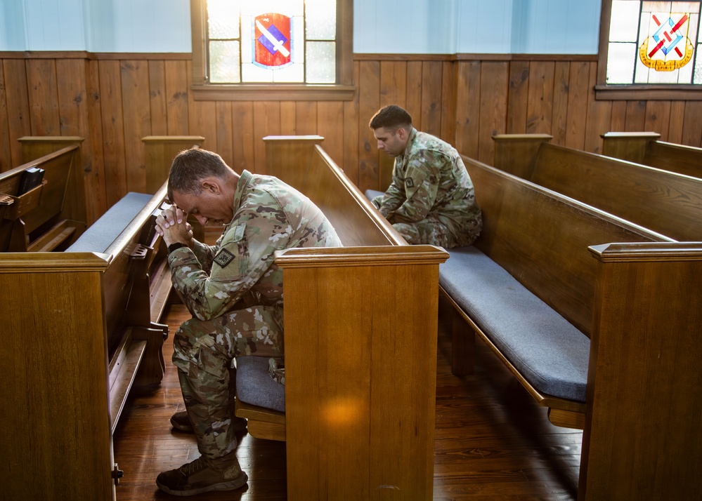 871st Troop Command Soldier Spotlight Chaplain Candidate 2nd Lt. Ward