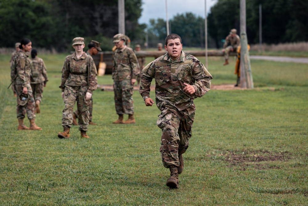 JROTC Cadets Build Leadership Skills at Camp Gruber