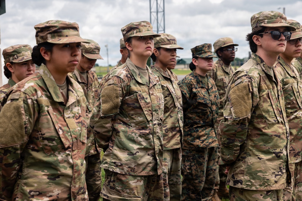 JROTC Cadets Build Leadership Skills at Camp Gruber