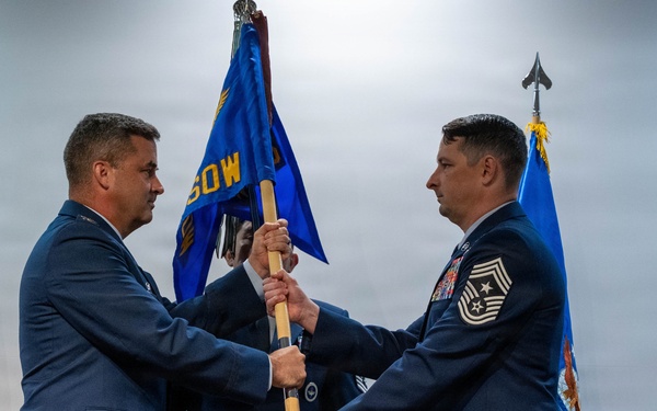 492nd Special Operations Wing Welcomes New Command Chief During Change of Responsibility Ceremony