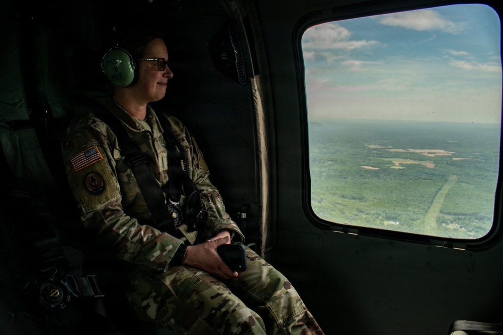 Leaders visit Connecticut National Guard aerial gunnery