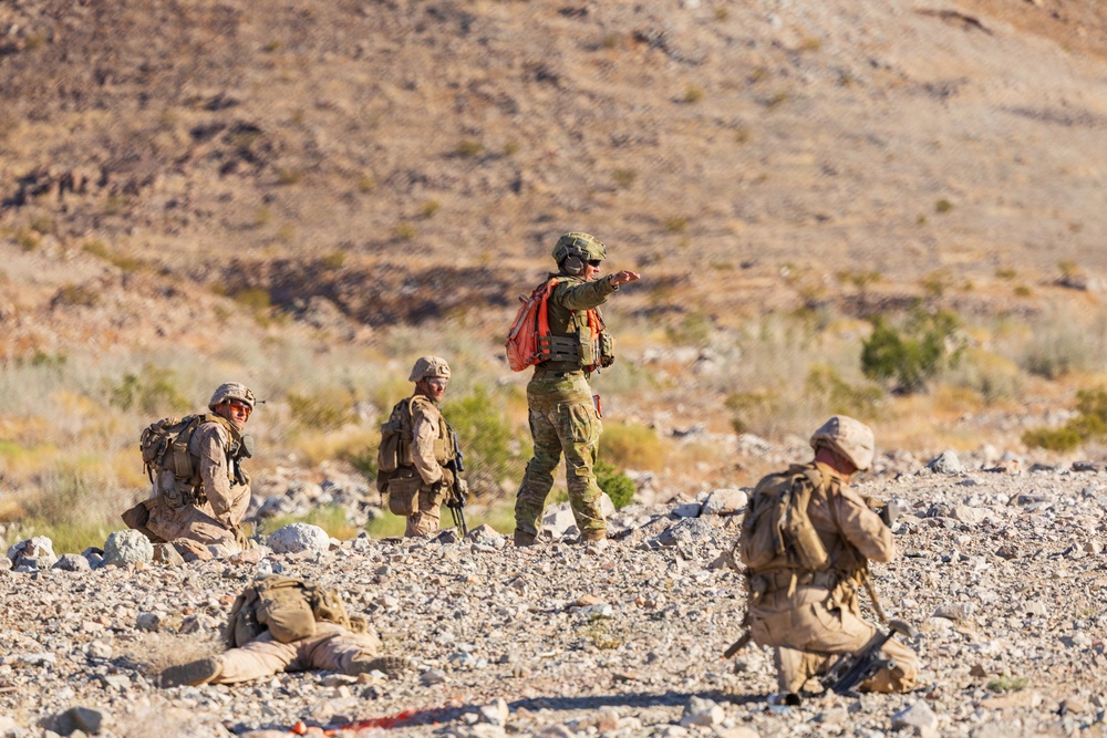 ITX 3-26 | 1st Battalion, 24th Marines Conduct Platoon Attack at Range 410 Alpha
