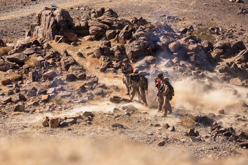 ITX 3-26 | 1st Battalion, 24th Marines Conduct Platoon Attack at Range 410 Alpha