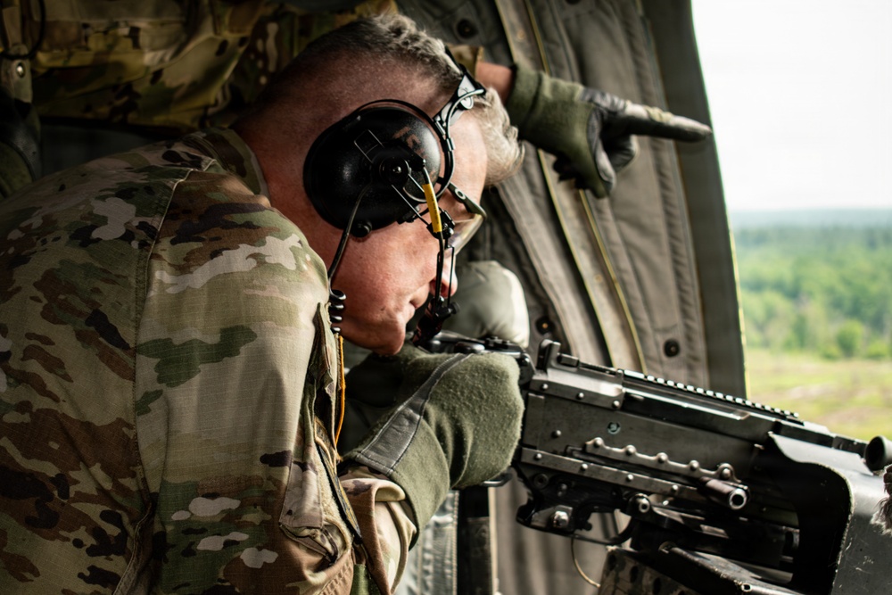 Leaders visit Connecticut National Guard aerial gunnery
