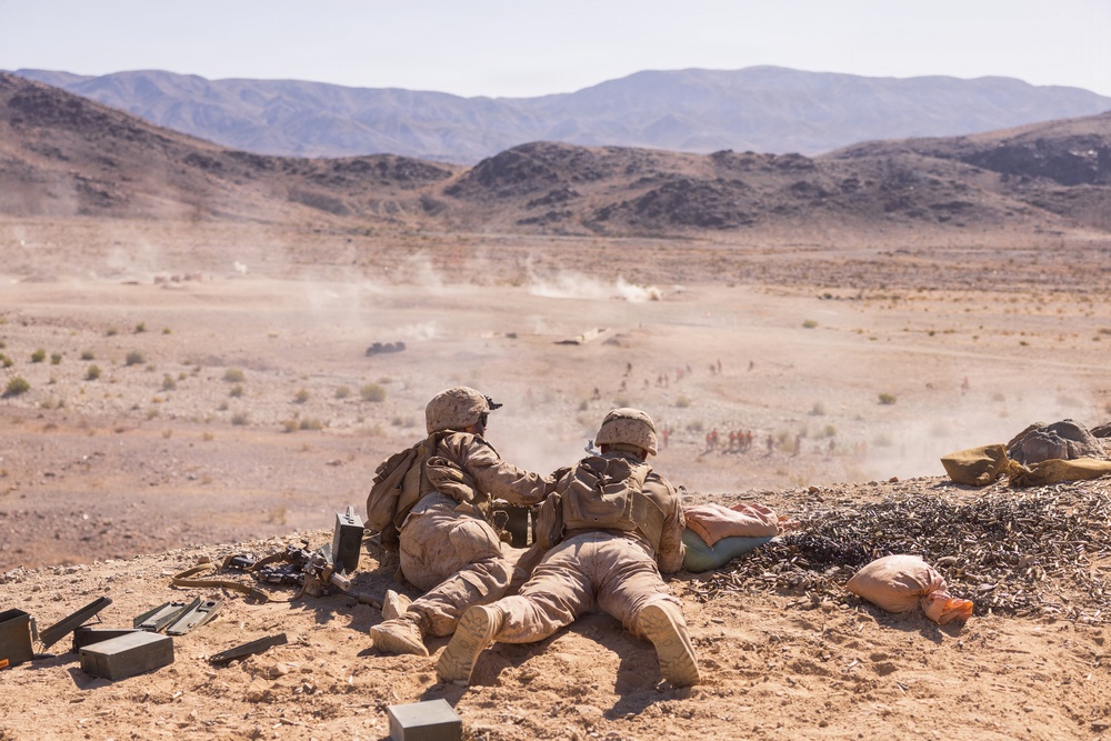 ITX 3-26 | 1st Battalion, 24th Marines Conduct Platoon Attack at Range 410 Alpha