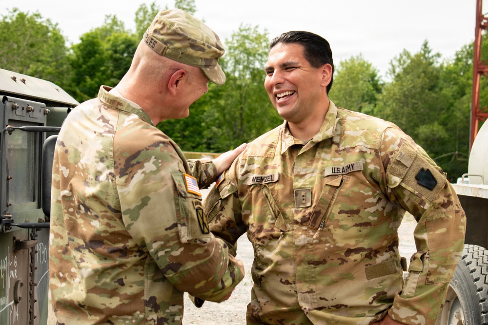 Leaders visit Connecticut National Guard aerial gunnery