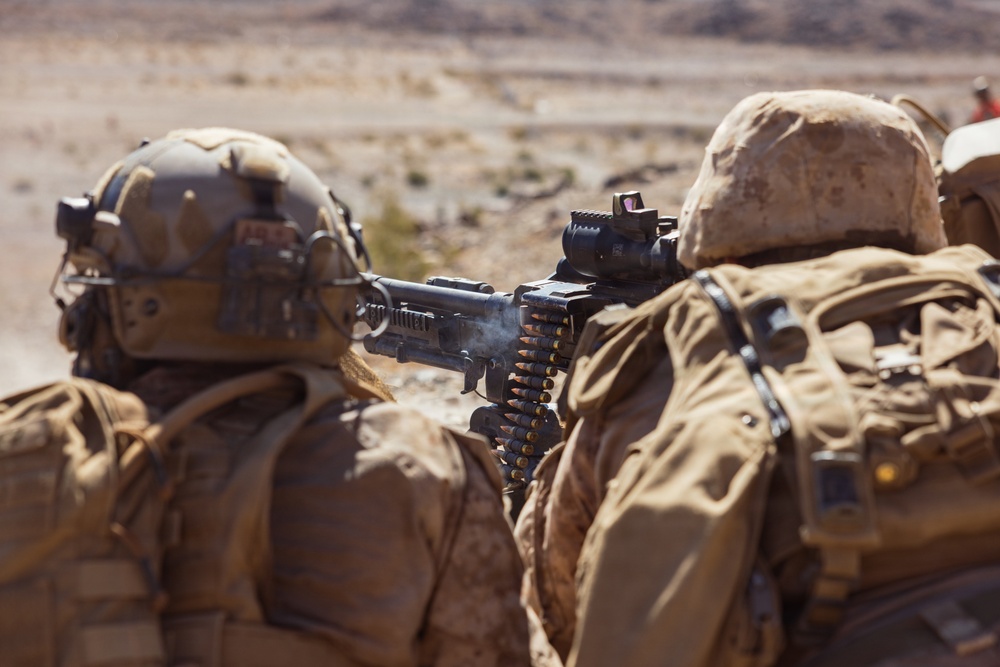 ITX 3-26 | 1st Battalion, 24th Marines Conduct Platoon Attack at Range 410 Alpha