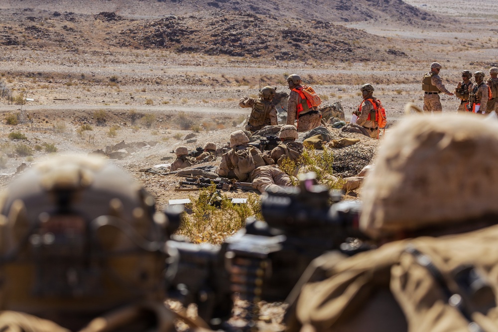 ITX 3-26 | 1st Battalion, 24th Marines Conduct Platoon Attack at Range 410 Alpha