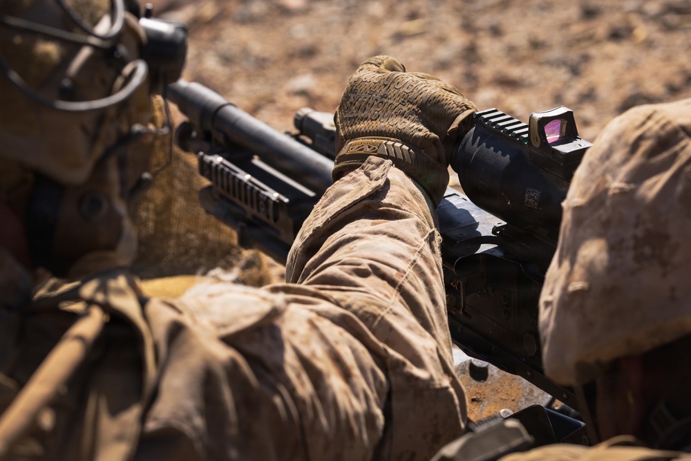ITX 3-26 | 1st Battalion, 24th Marines Conduct Platoon Attack at Range 410 Alpha