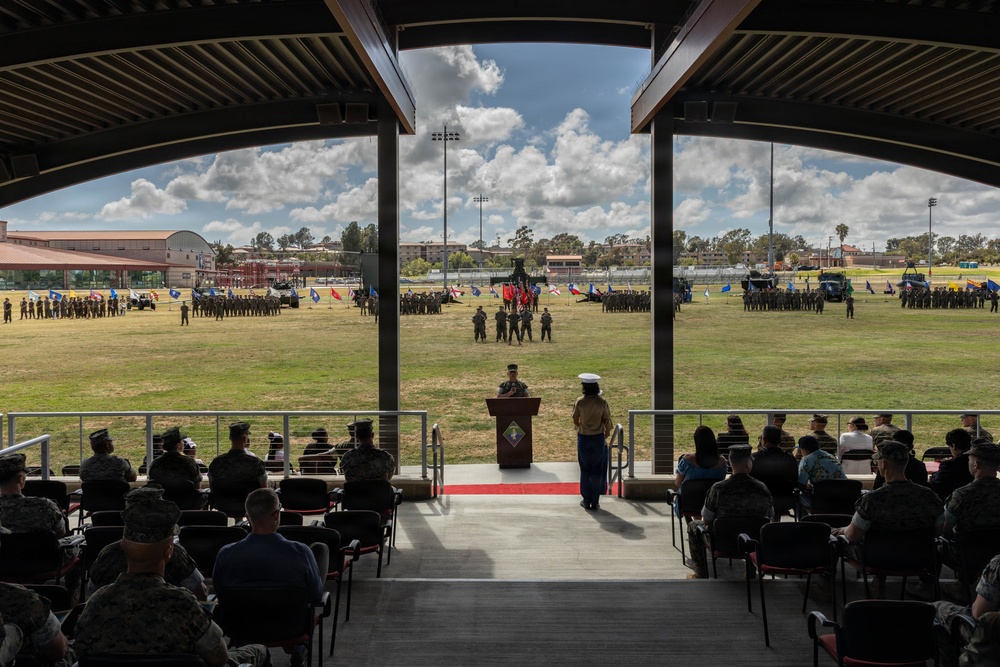 Continuing The Mission: CLR-1 holds Relief and Appointment Ceremony