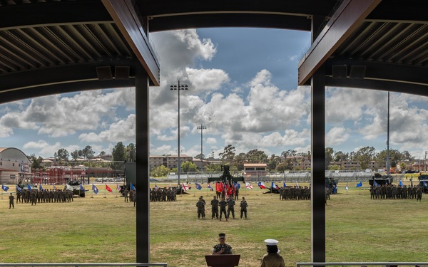 Continuing The Mission: CLR-1 holds Relief and Appointment Ceremony