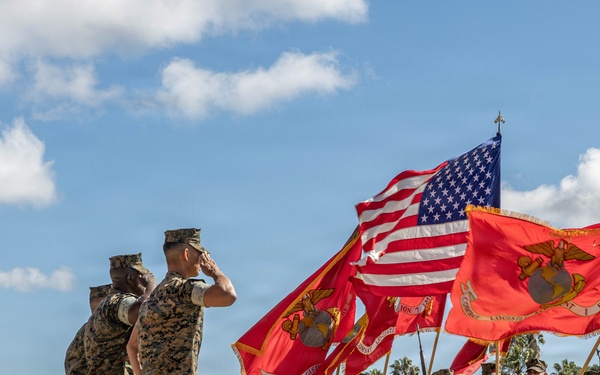 Continuing The Mission: CLR-1 holds Relief and Appointment Ceremony