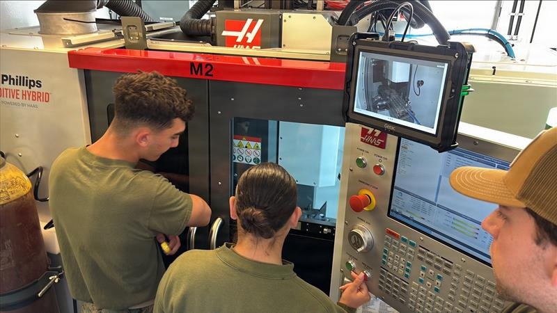 Carderock Supports Marine Corps New Mobile Manufacturing Capability for Forward-Deployed Marines