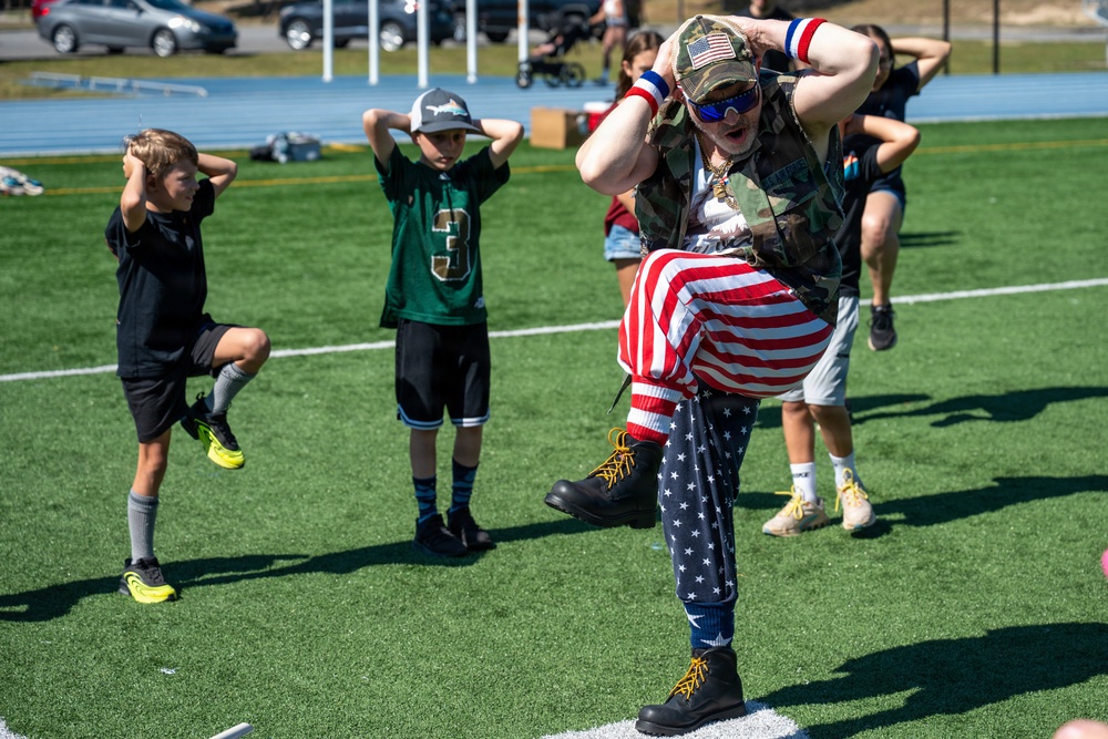 Military children learn about deployment cycles through interactive events