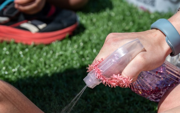 Military children learn about deployment cycles through interactive events