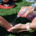 Military children learn about deployment cycles through interactive events